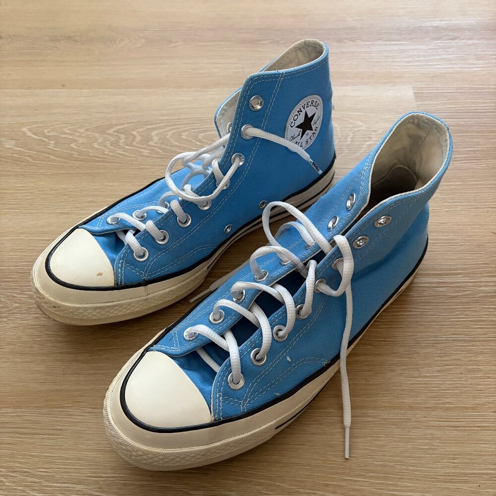 Converse Chuck Taylor University Blue High Unisex Shoes Men's 8.5 Women's 10.5